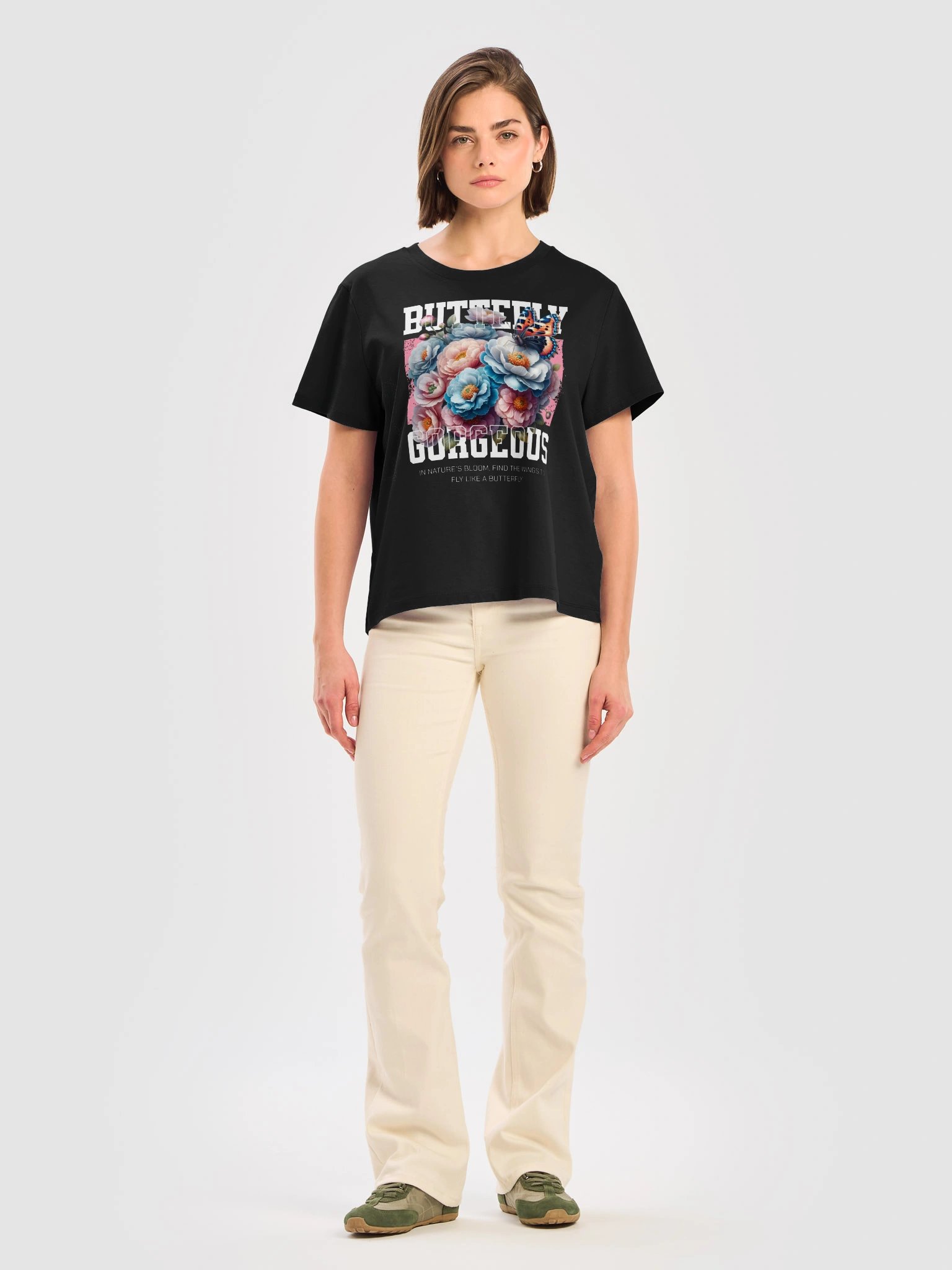 L4L "Butterfly Courage" oversized Tee product image (5)