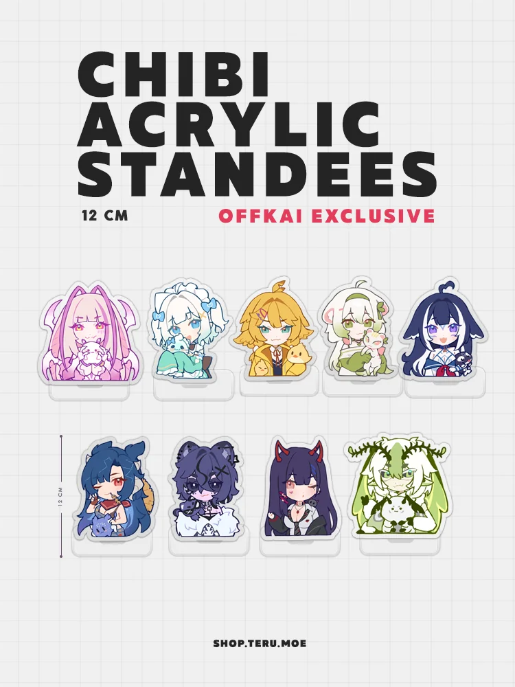OFFKAI Exclusive Chibi Acrylic Stands product image (1)