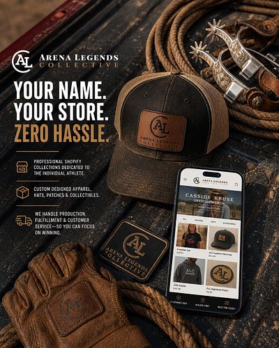 Your gear is dialed in. What about your merch? You belong in the dirt, not behind a desk printing shipping labels. We build p...