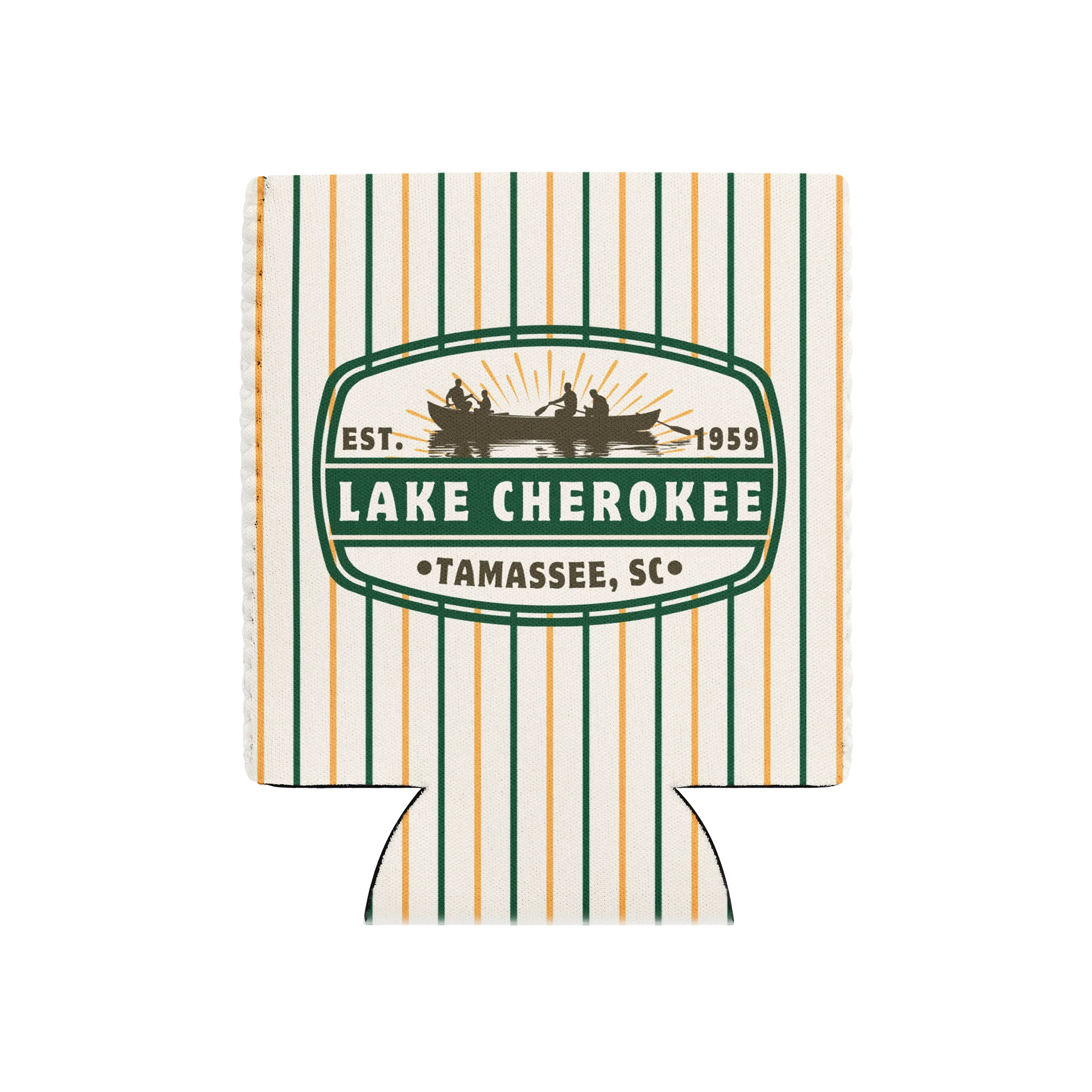 Lake Cherokee Fishing Koozie product image (1)