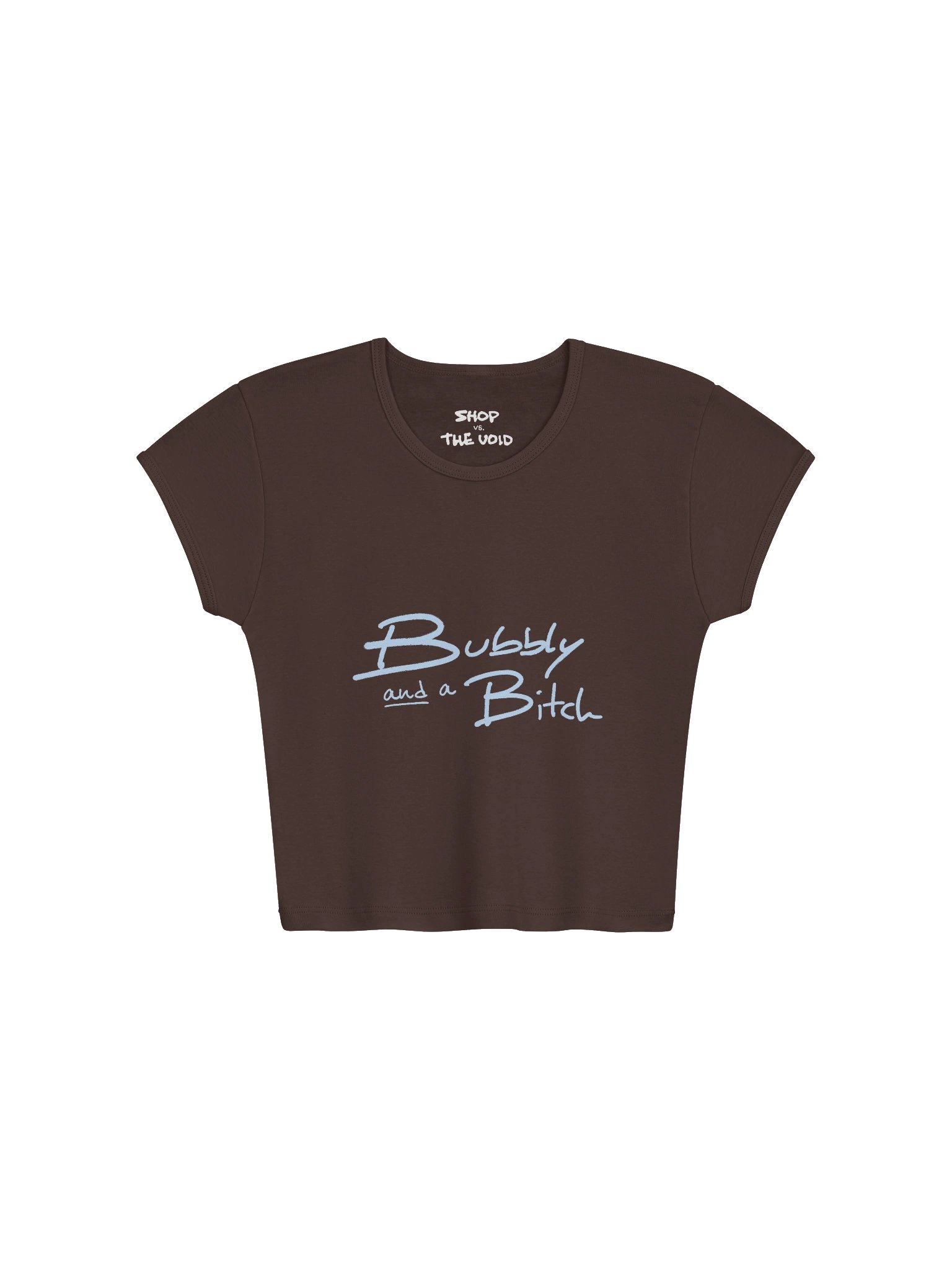 Bubbly and a B baby (blue) tee product image (1)