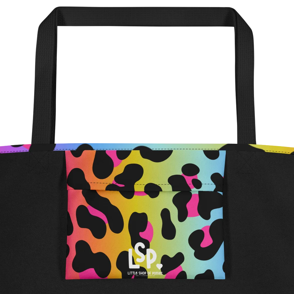 Y'all Need Groundwork Rainbow Leopard Tote product image (2)