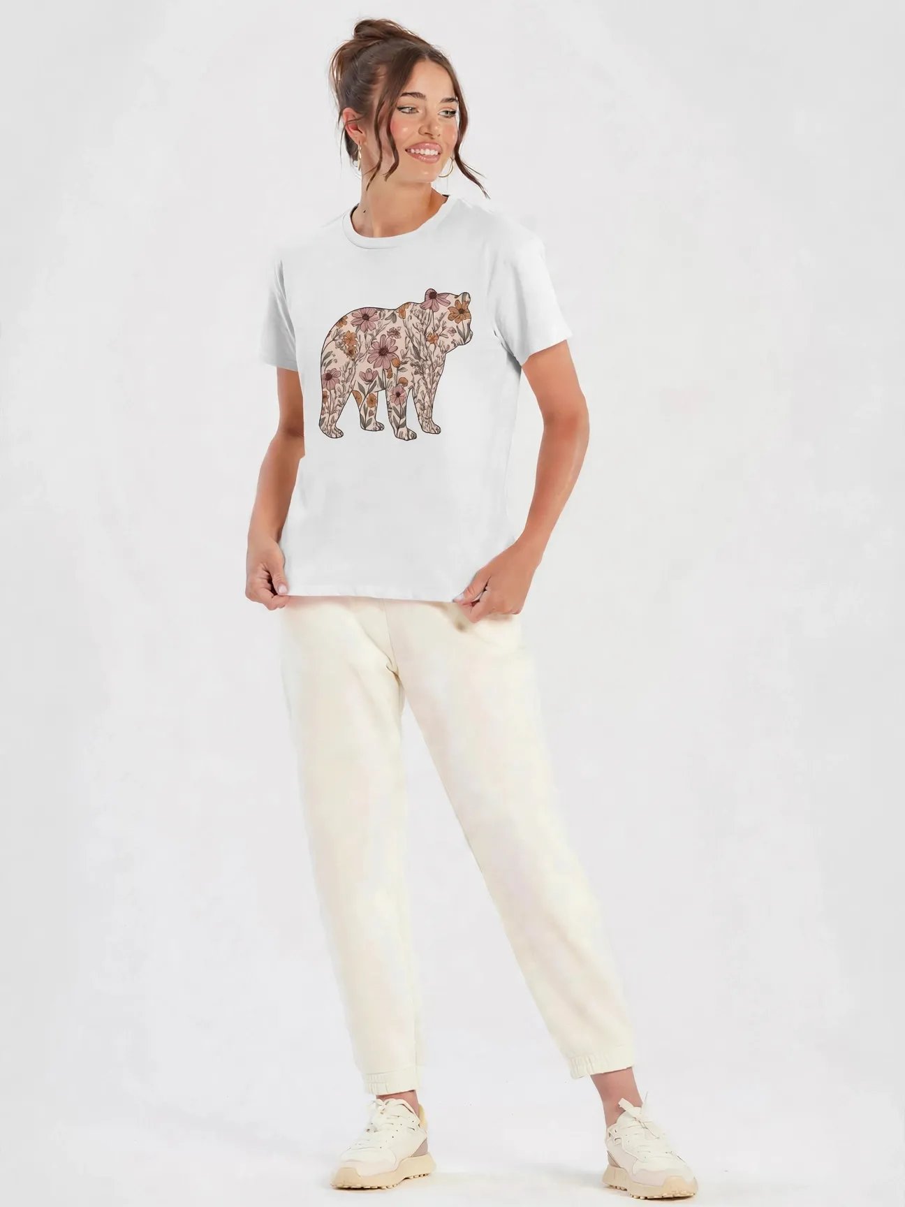 El Dorado Atelier T Shirt - Floral Bear Design product image (1)