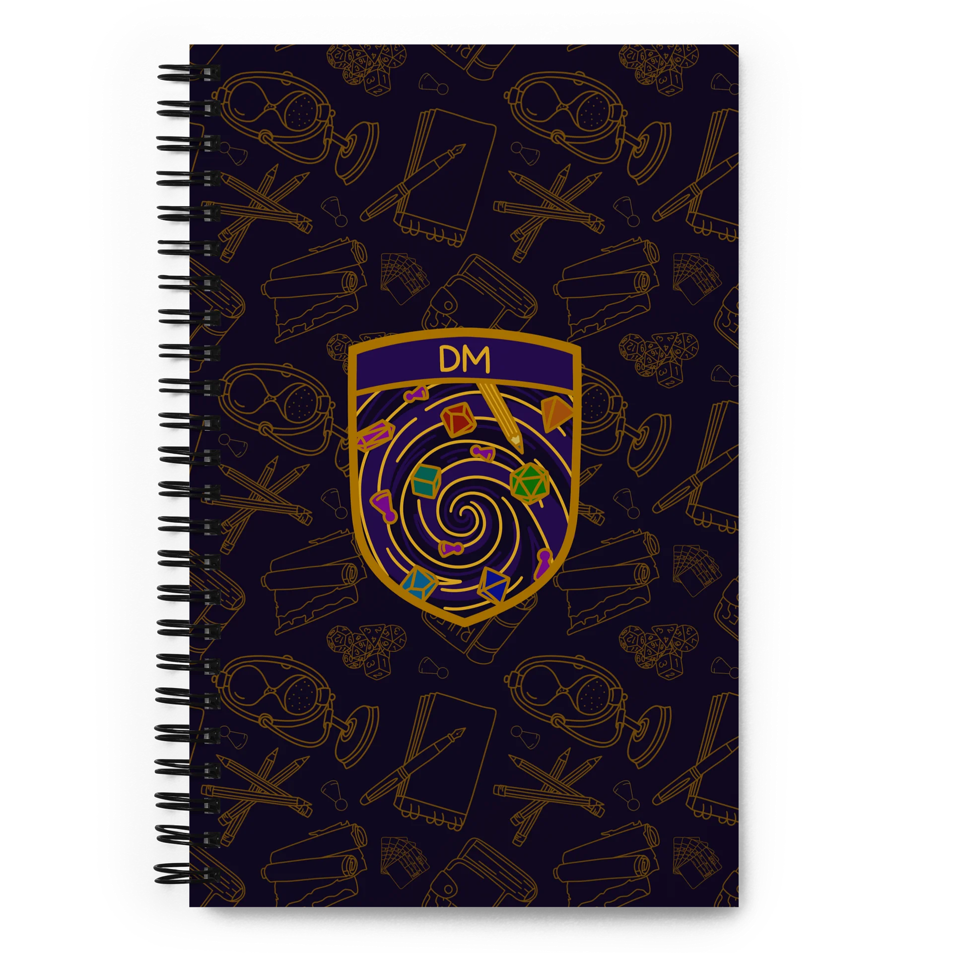 Dungeon Master Sprial Bound Notebook product image (1)