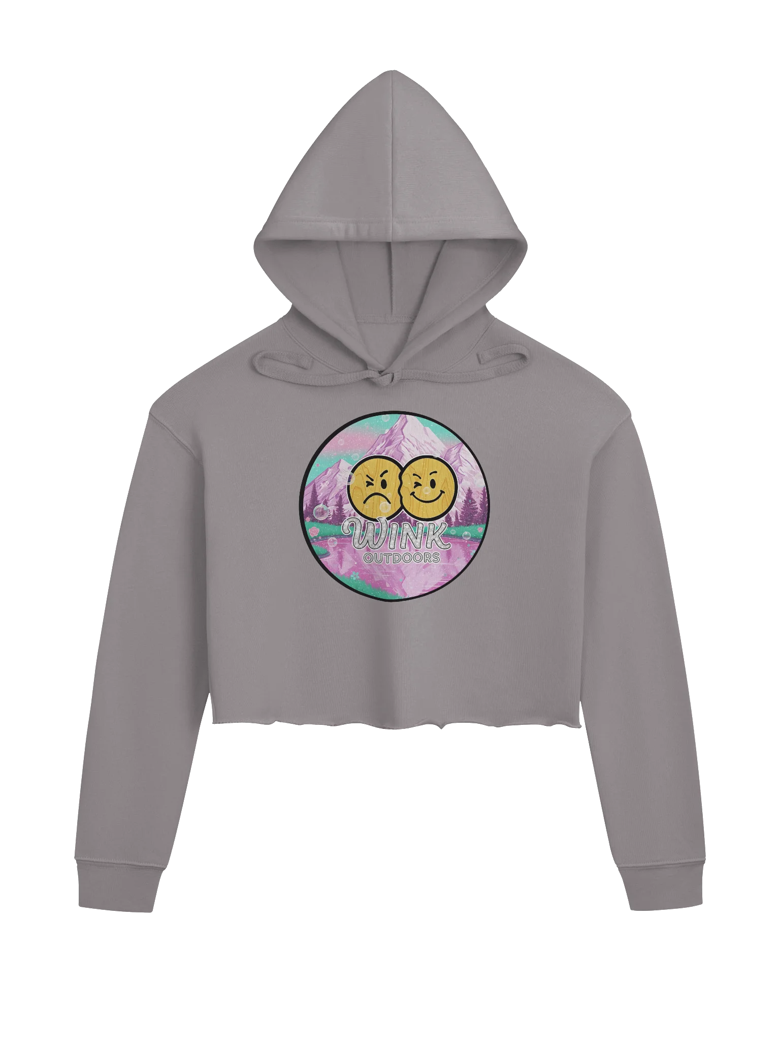 Wink Outdoors - Glamping Crop Fleece Hoodie product image (1)
