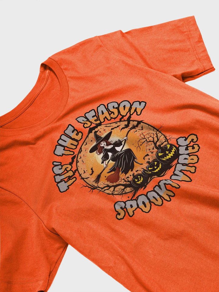 Tis The Season Spooky Vibes Witch T-Shirt product image (2)