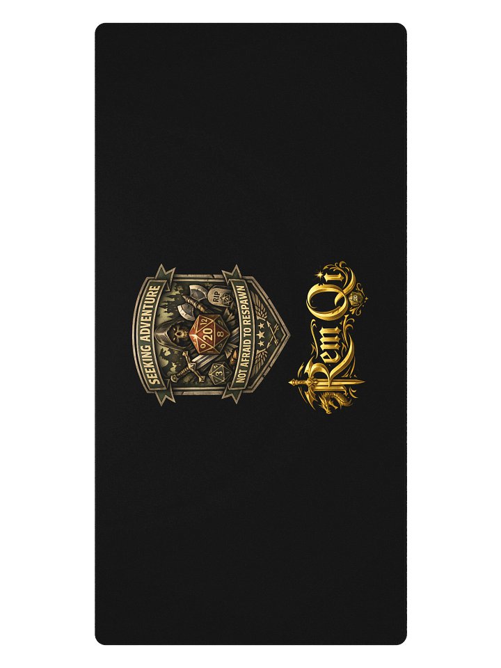 RemQi's Daily Quest Mousepad: Humble Warrior Edition product image (2)