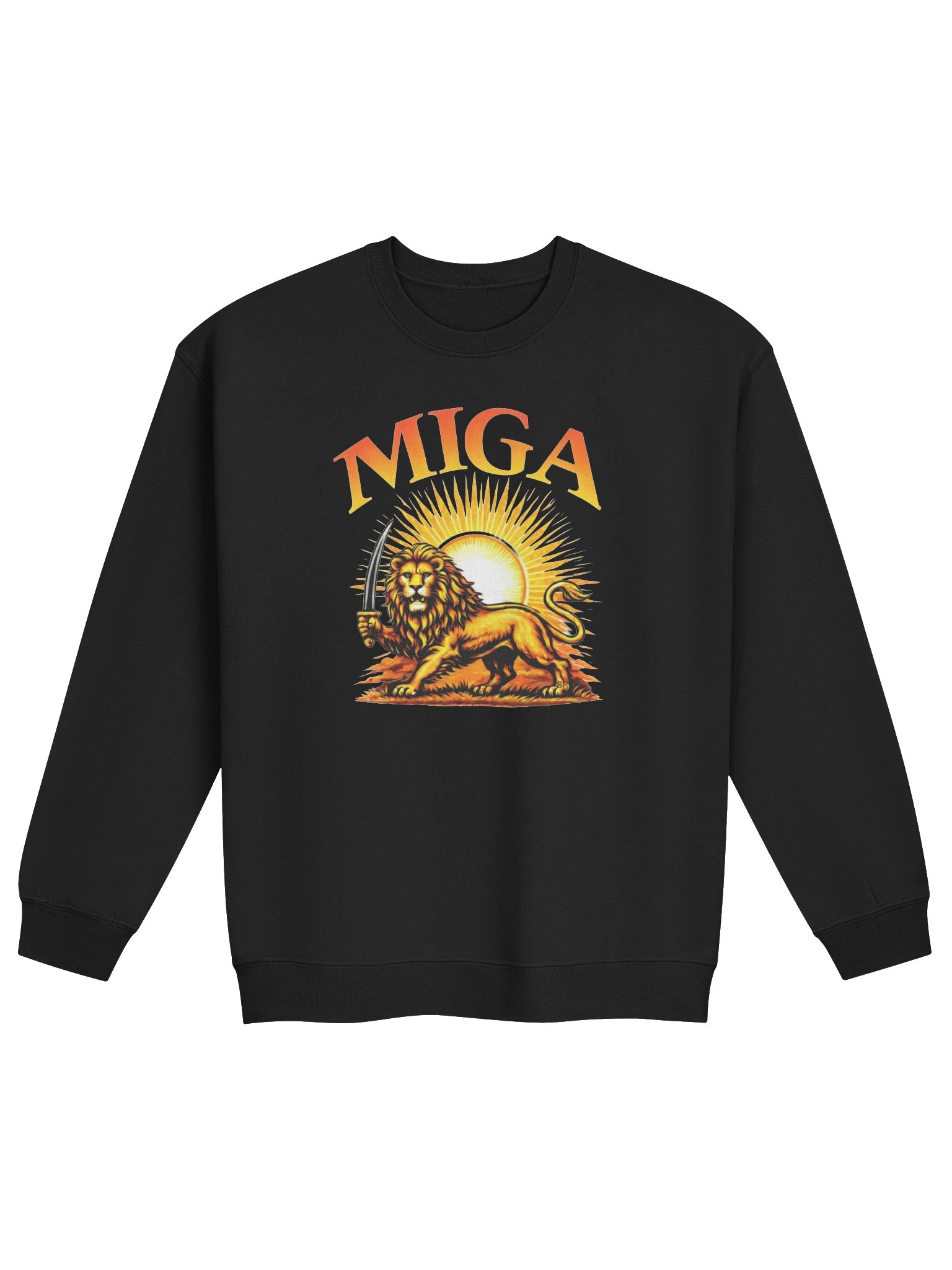 MIGA Unisex Gold Sweater product image (3)