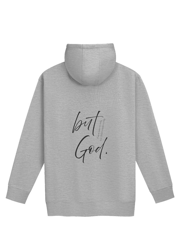 But God Hoodie - black on back product image (7)