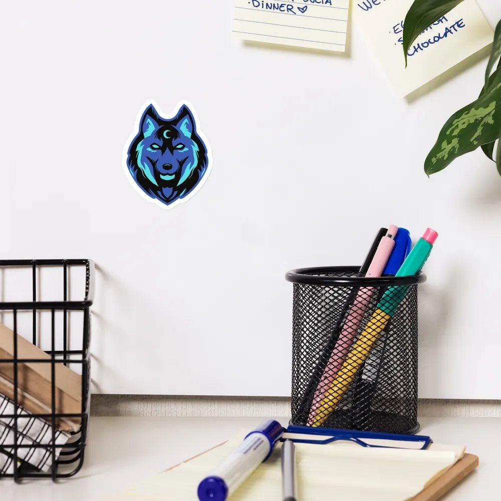 Wolf Die-Cut Magnets product image (12)