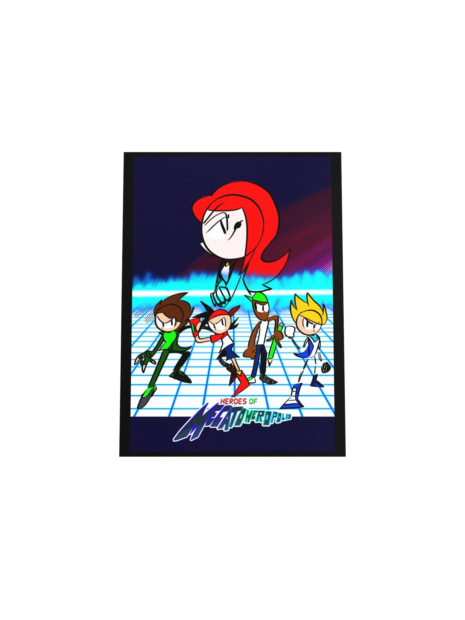 Heroes of Megatoweropolis: The Impossible Saga Poster product image (4)