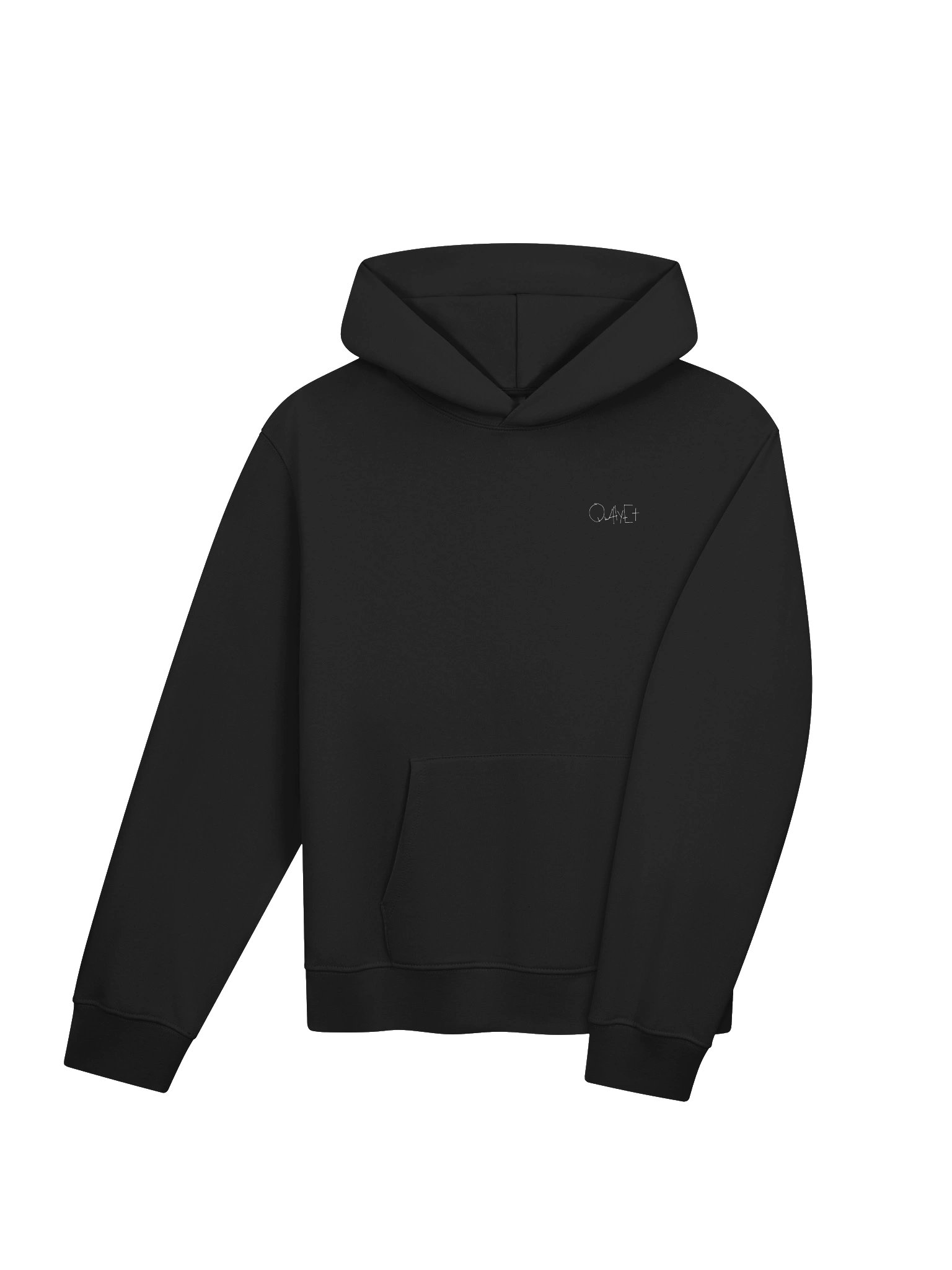 HUSH HOODIE WHITE LOGO product image (4)