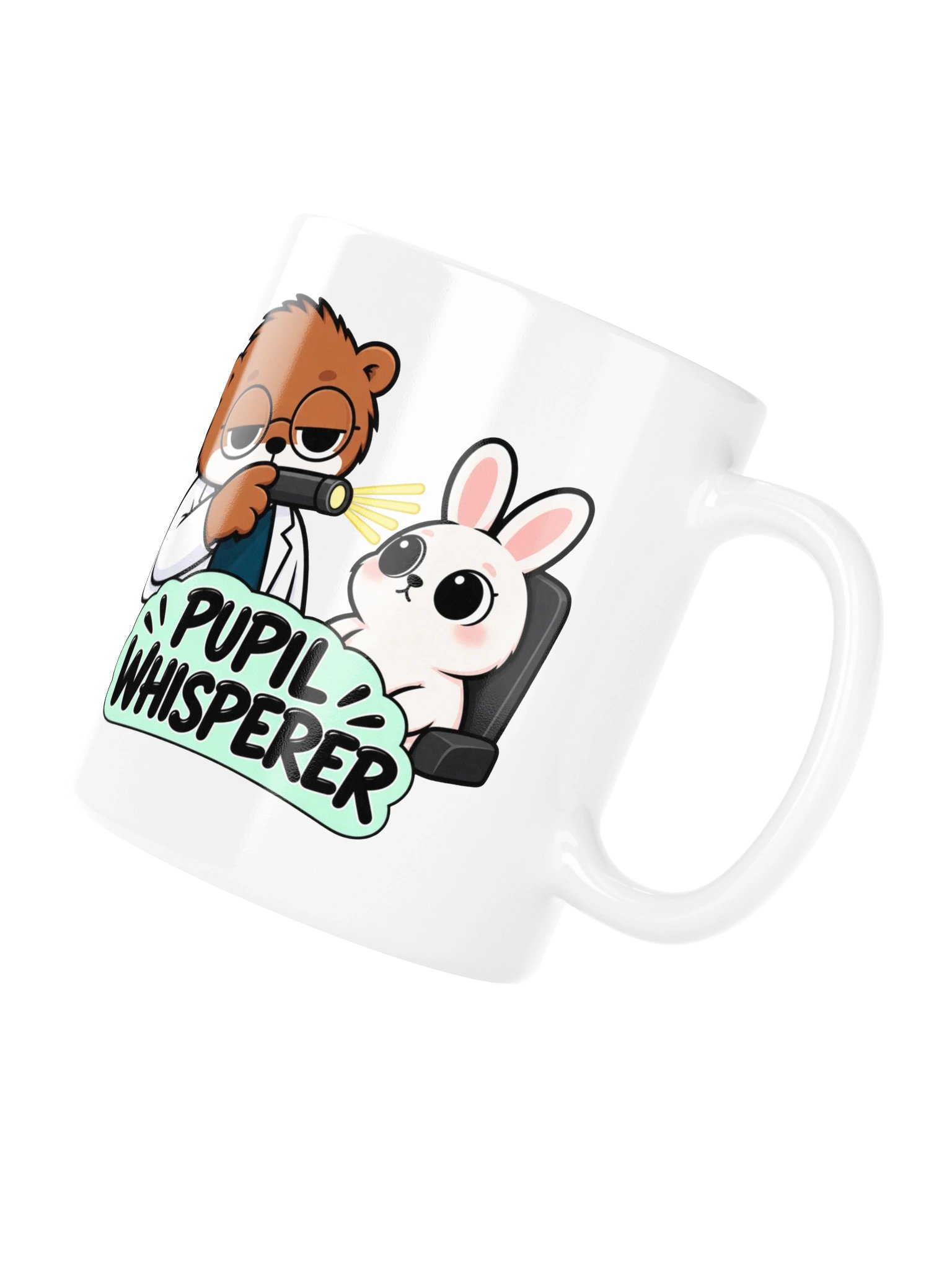 Sleepy Optometrist Pupil Whisperer Mug product image (4)