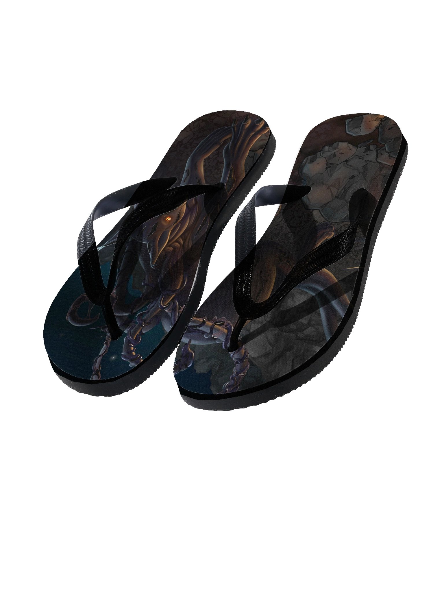 Here Kitty Kitty Kitty Flip-Flops product image (1)