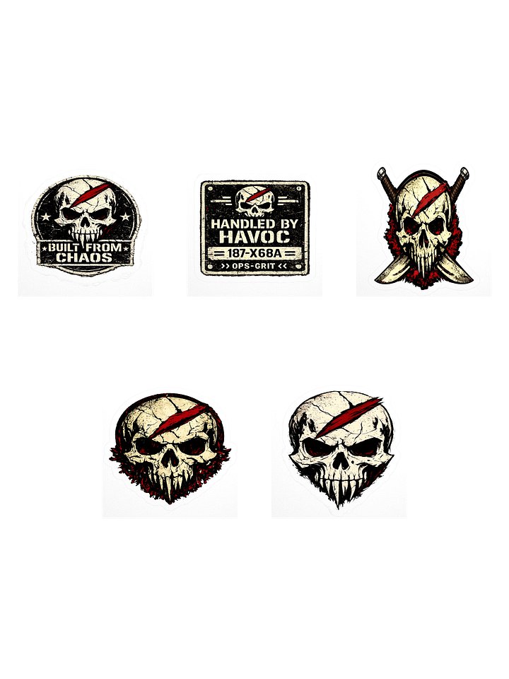 Chaos Sticker Pack product image (1)