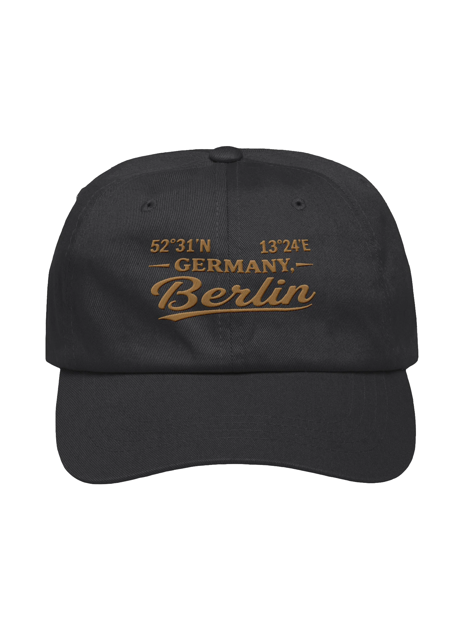 Berlin Germany Coordinates Dad Hat – Travel Cap product image (1)