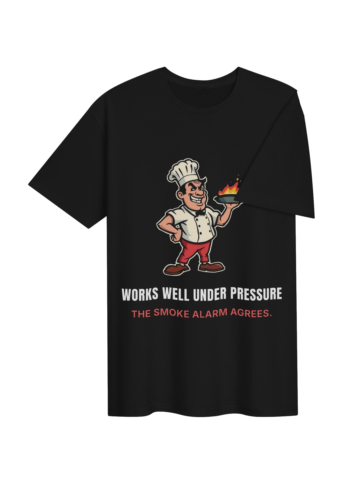 Funny Line Cook Shirt – Works Well Under Pressure product image (4)
