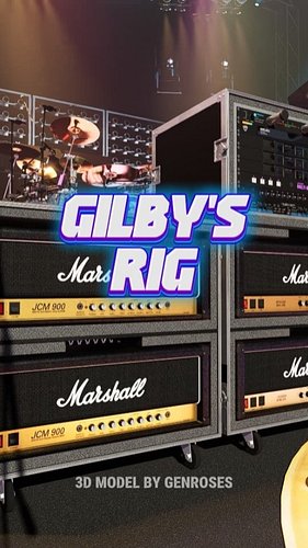 GILBY'S RIG ON THE STAGE!
#gnr #gunsnroses #gilbyclarke #gilby #useyourillusiontour