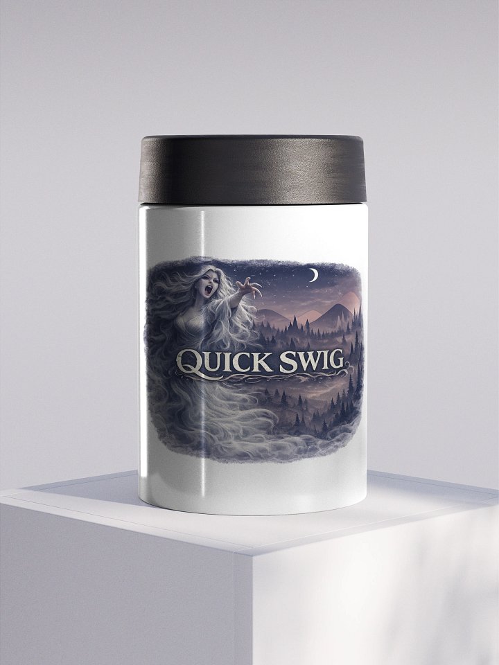 HUGGING MOLLY QUICK SWIG STAINLESS STEEL KOOZIE product image (1)