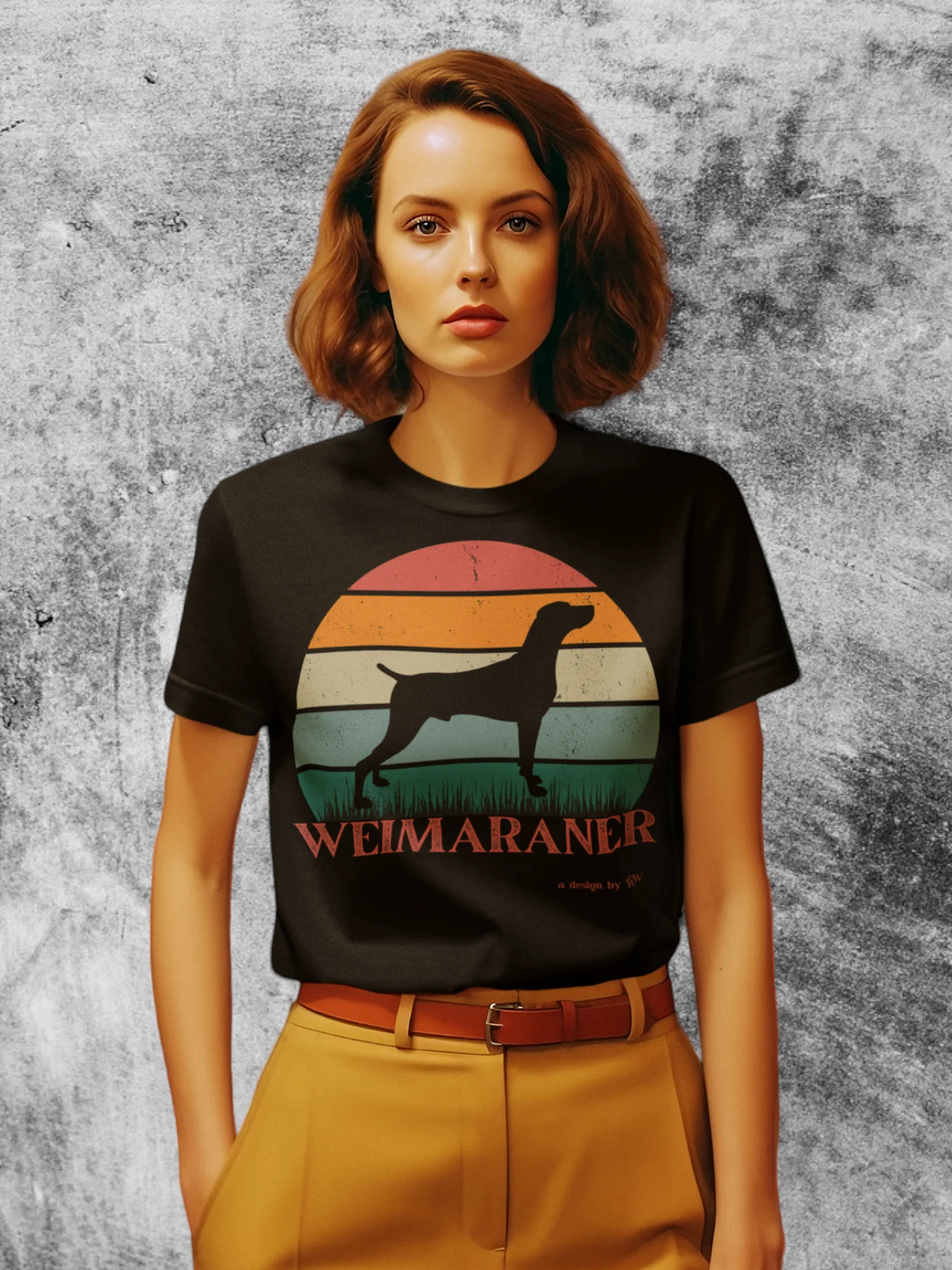 Vintage Weim - Stanley/Stella Women's Fitted Eco Tee product image (1)