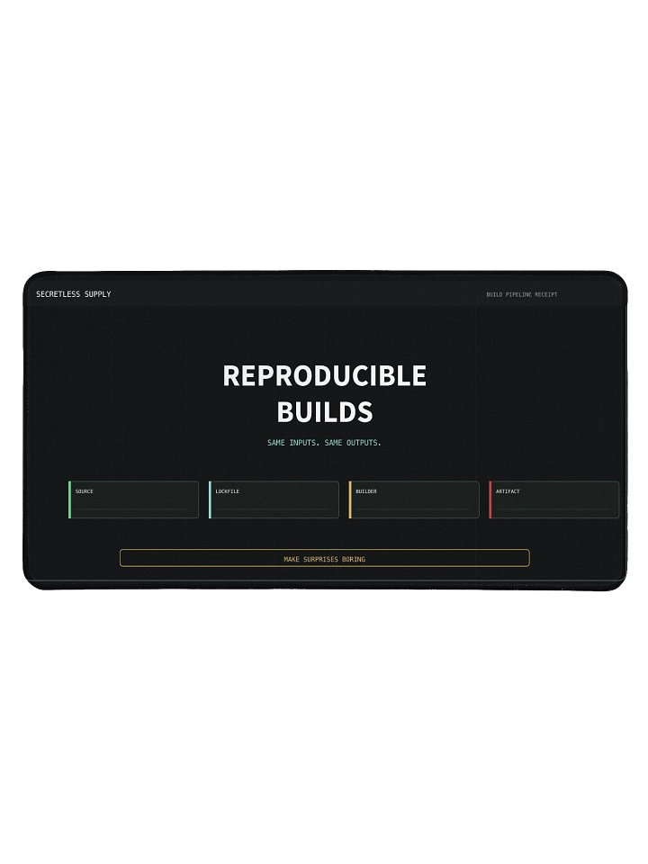 Reproducible Builds Desk Mat product image (1)
