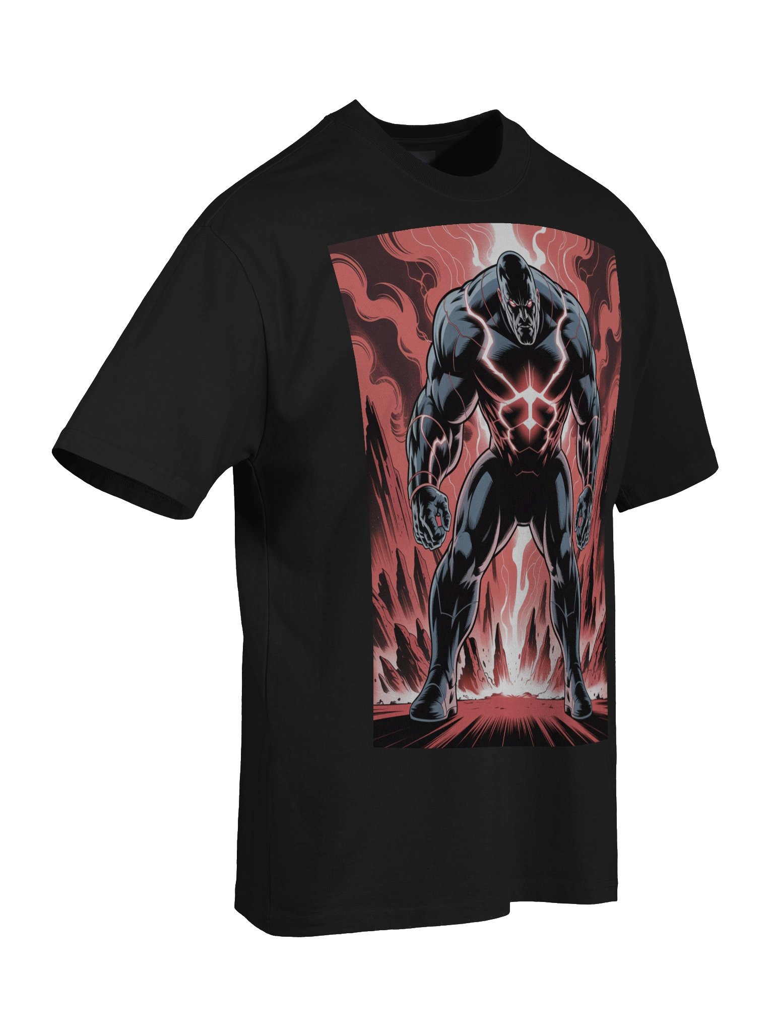 Apokolips Tyrant: Darkseid Oversized Faded T-Shirt product image (8)