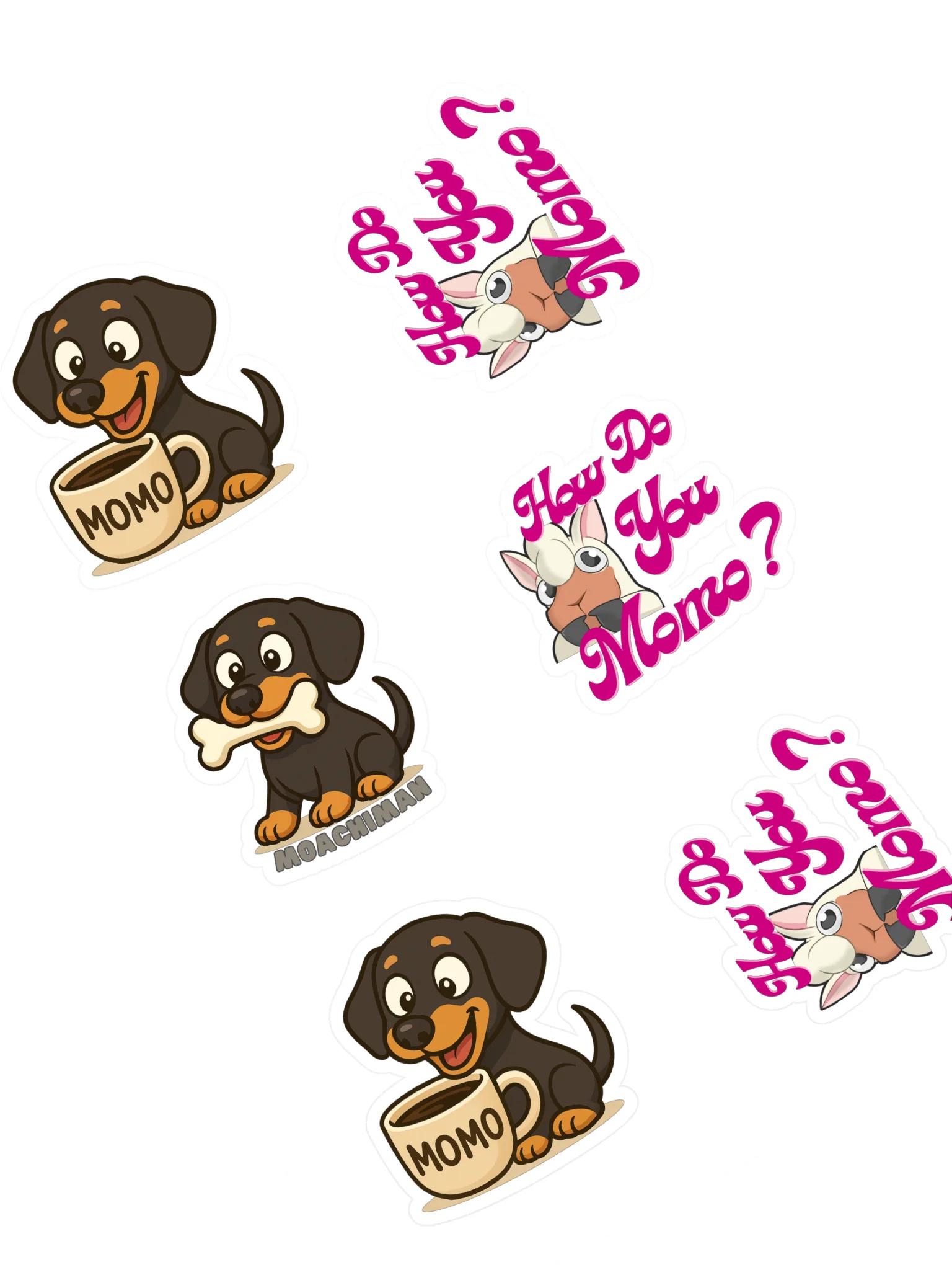 Moachiman Sticker Pack #1 product image (1)