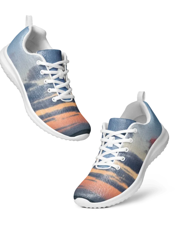 Pastel Sunset Women's Athletic Shoes product image (2)