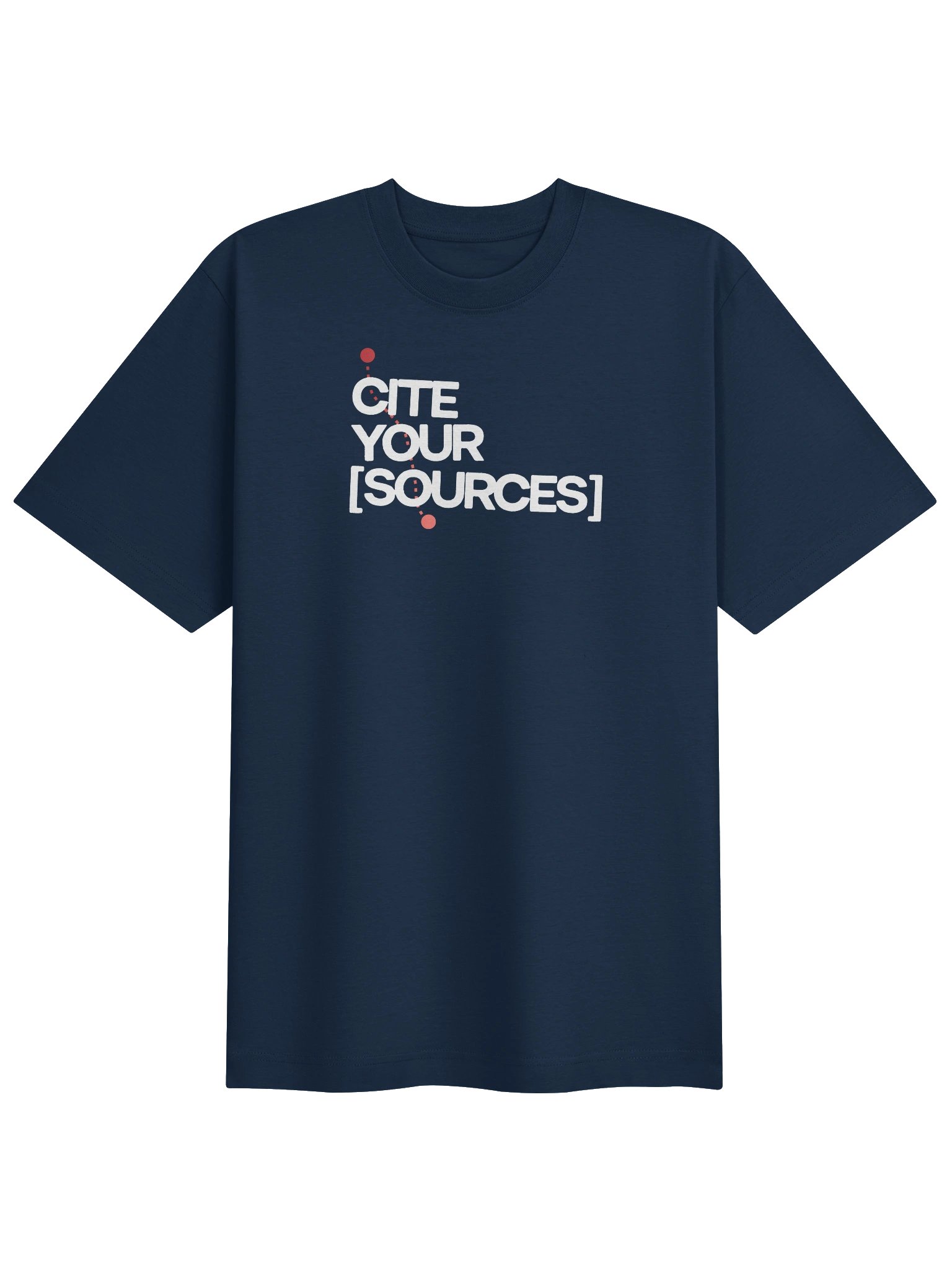The Cite Your Sources Tee (In The Dark) product image (2)