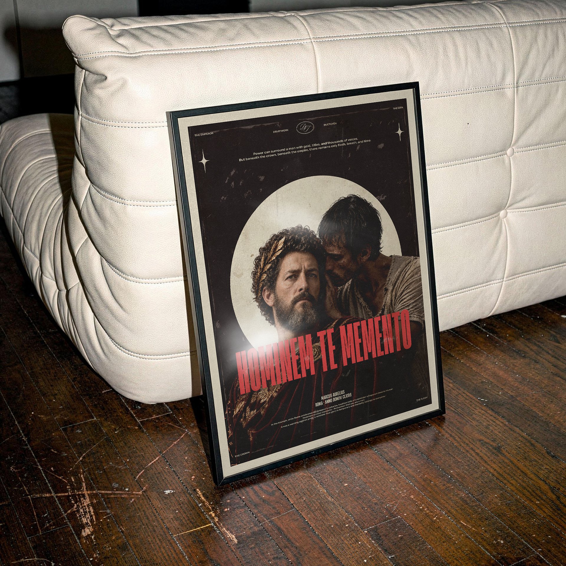 "JUST A MAN" Framed Poster product image (3)