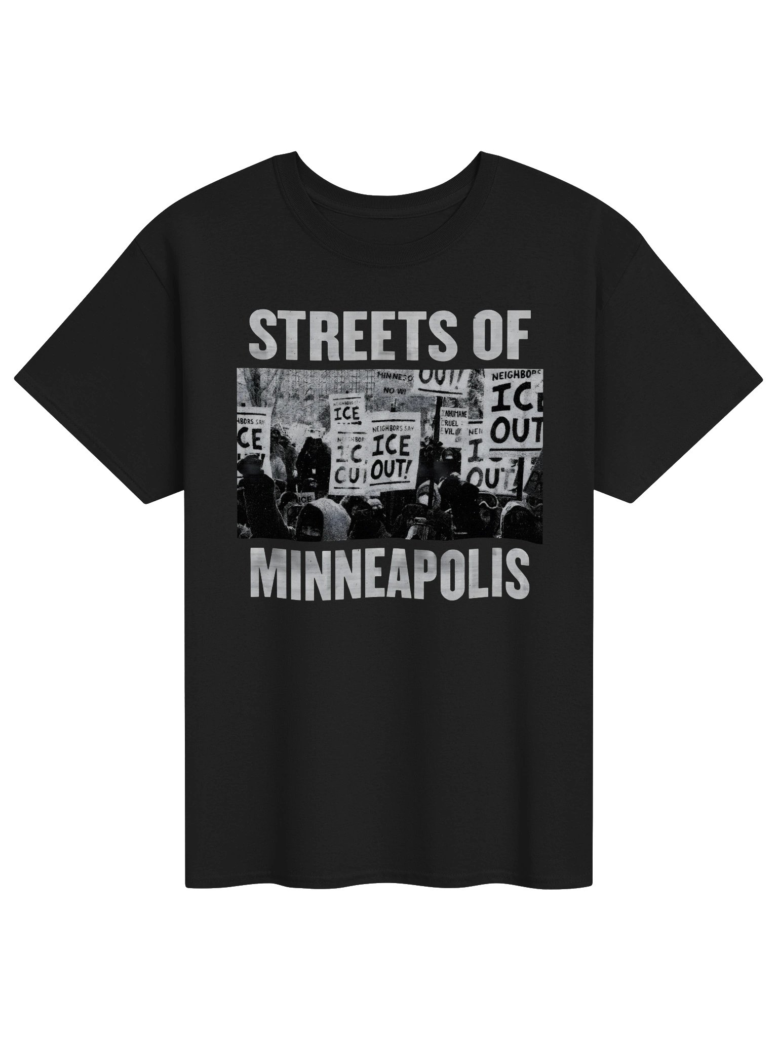 Streets of Minneapolis Bruce Springsteen T-Shirt product image (1)