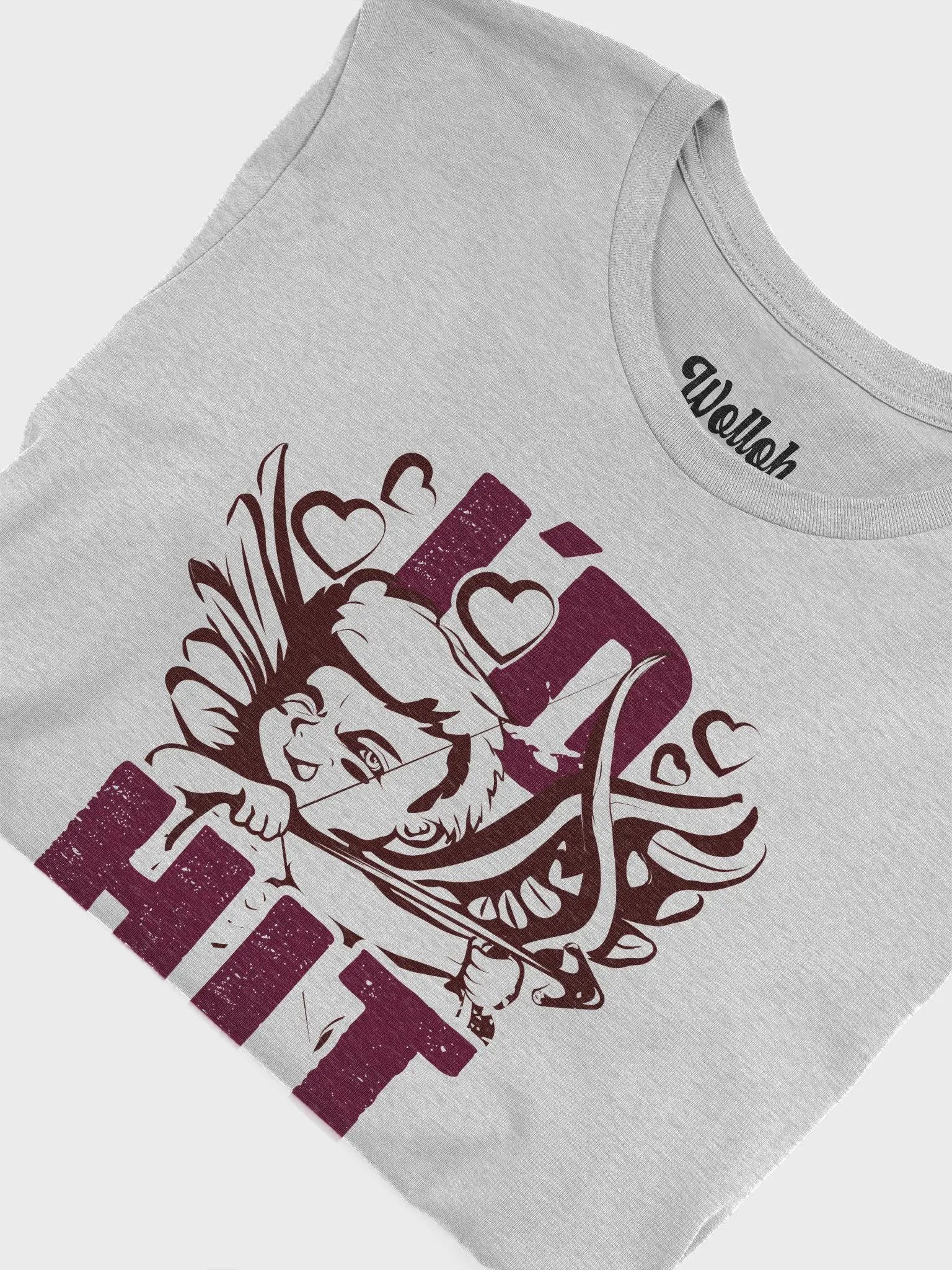 I'd Hit That - Funny Distressed Cupid Valentine's Day T-Shirt product image (6)