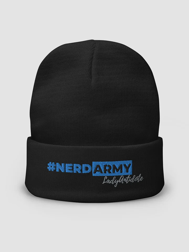 [LadyAntidote] Embroidered Beanie product image (2)