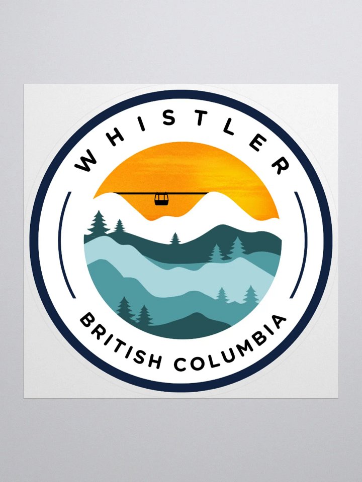 Whistler, BC Sticker product image (1)