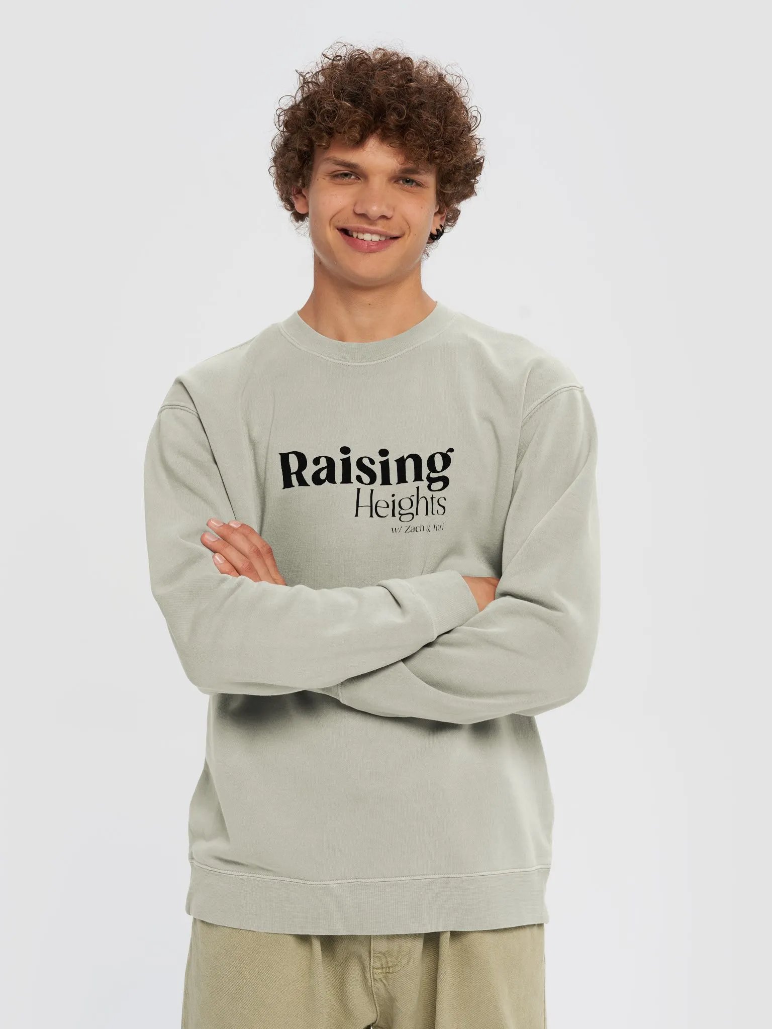 Raising Heights Vintage Pigment Dyed Crew Sweatshirt product image (4)