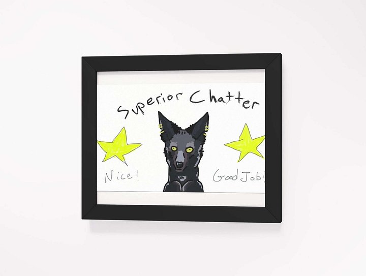 Superior Chatter Plaque MEMBERS ONLY product image (1)