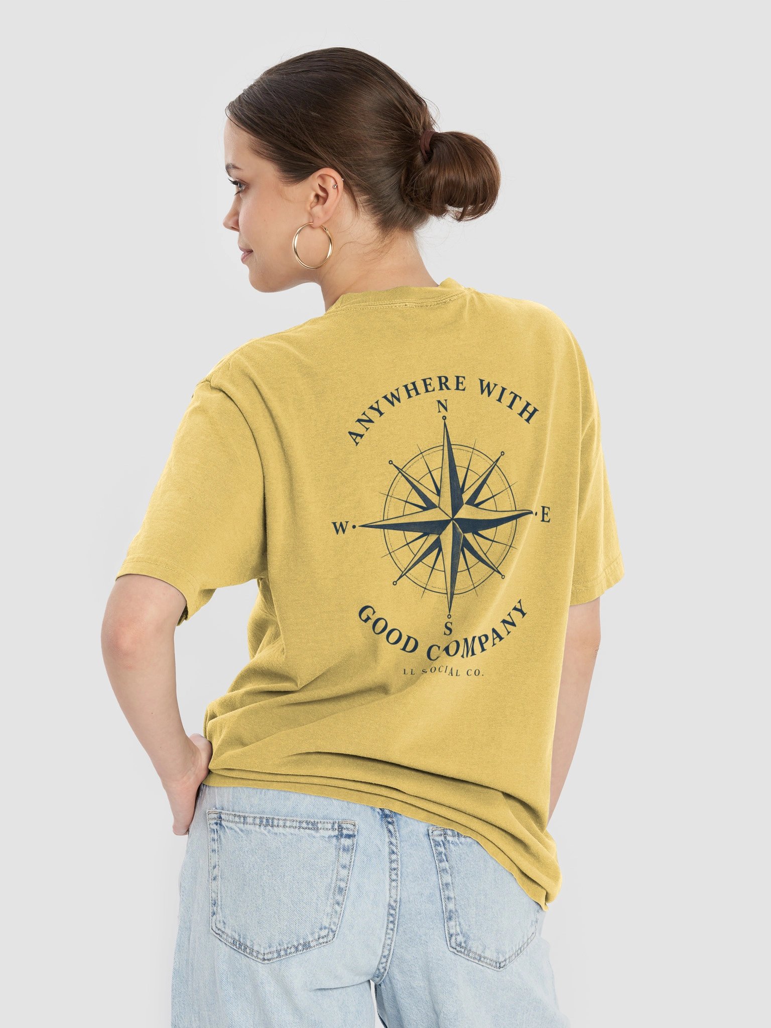 Anywhere With Good Company Pocket Tee product image (40)