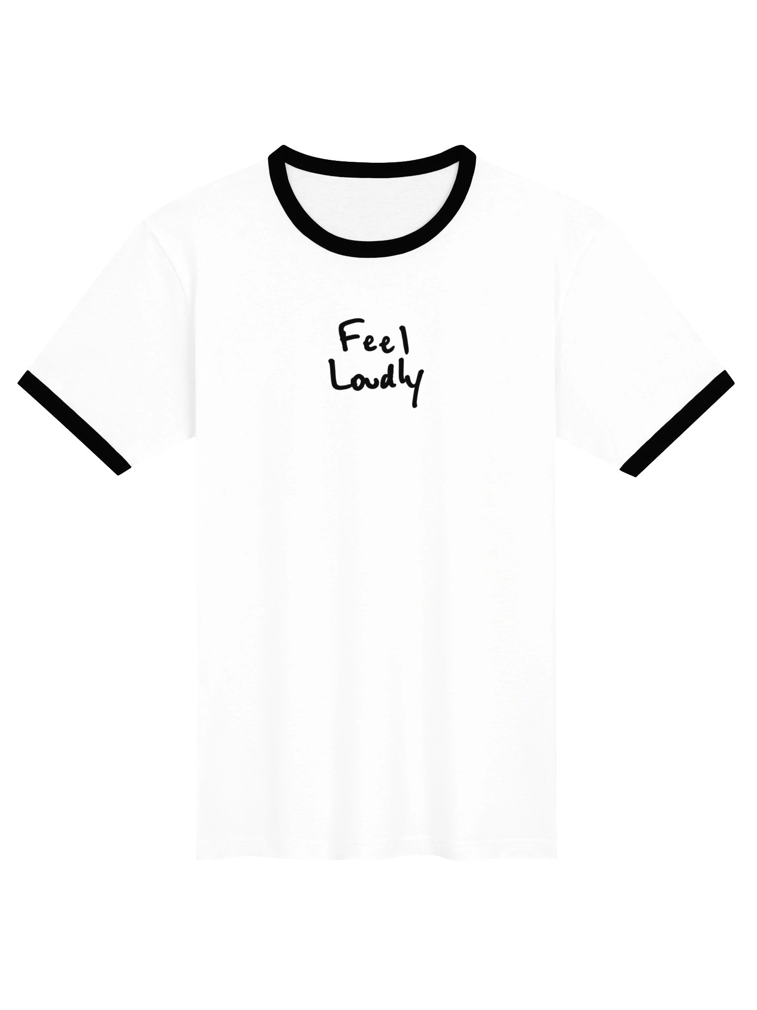 Feel Loudly - Ringer Tee product image (29)