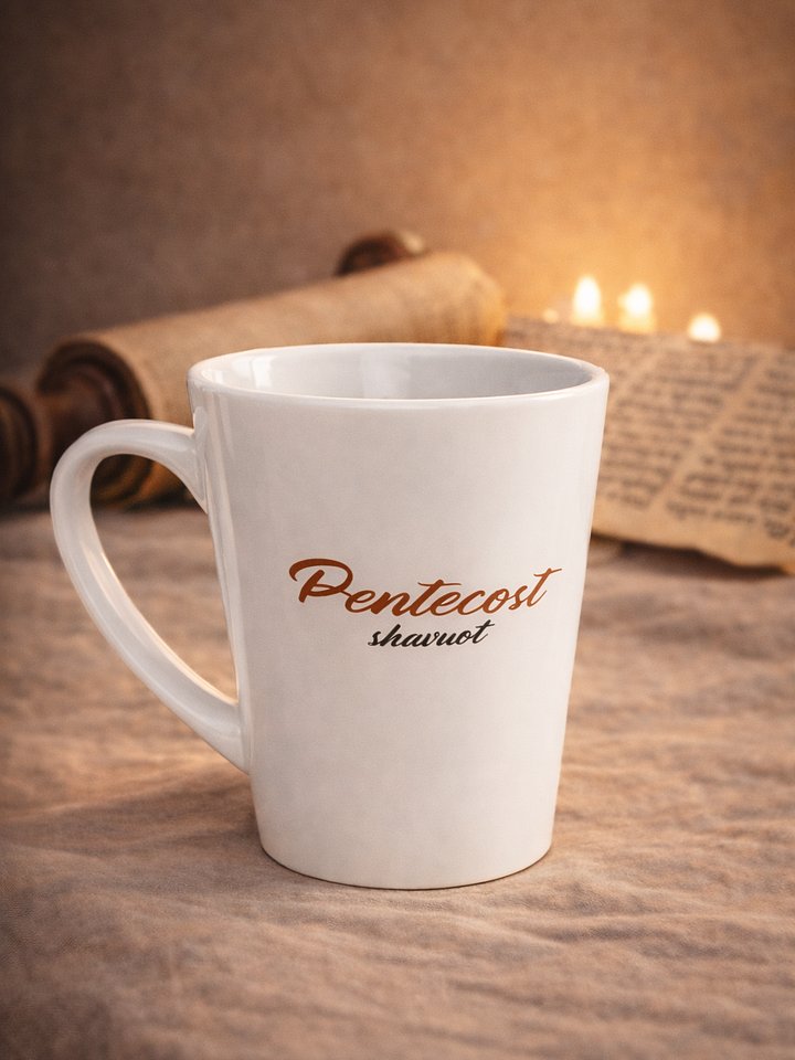 Pentecost | Shavuot — Feast Days Latte Mug product image (1)