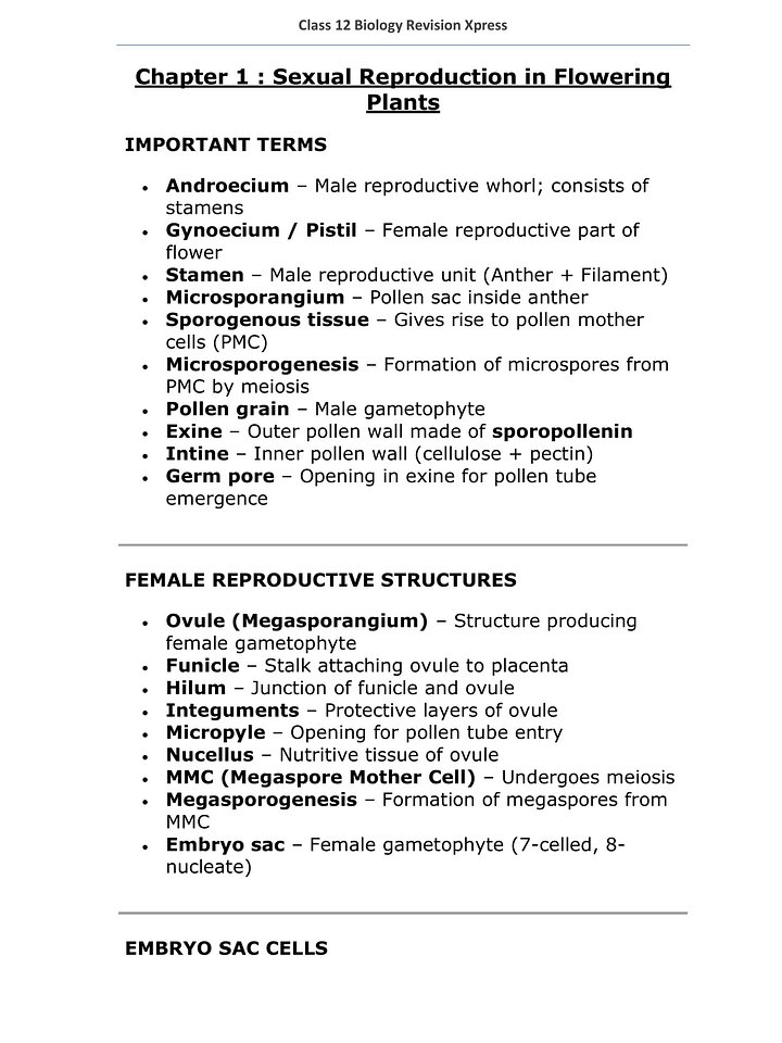 Class 12 Biology Revision Xpress product image (2)