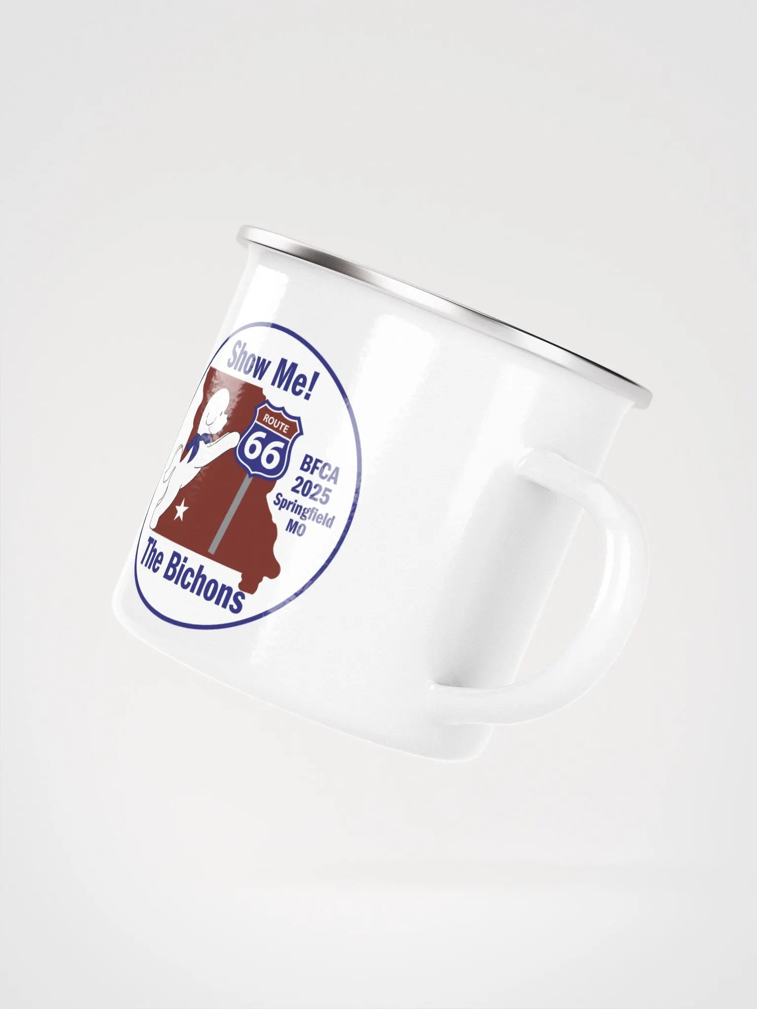 2025 National Specialty / BFCA Enamel Mug product image (3)