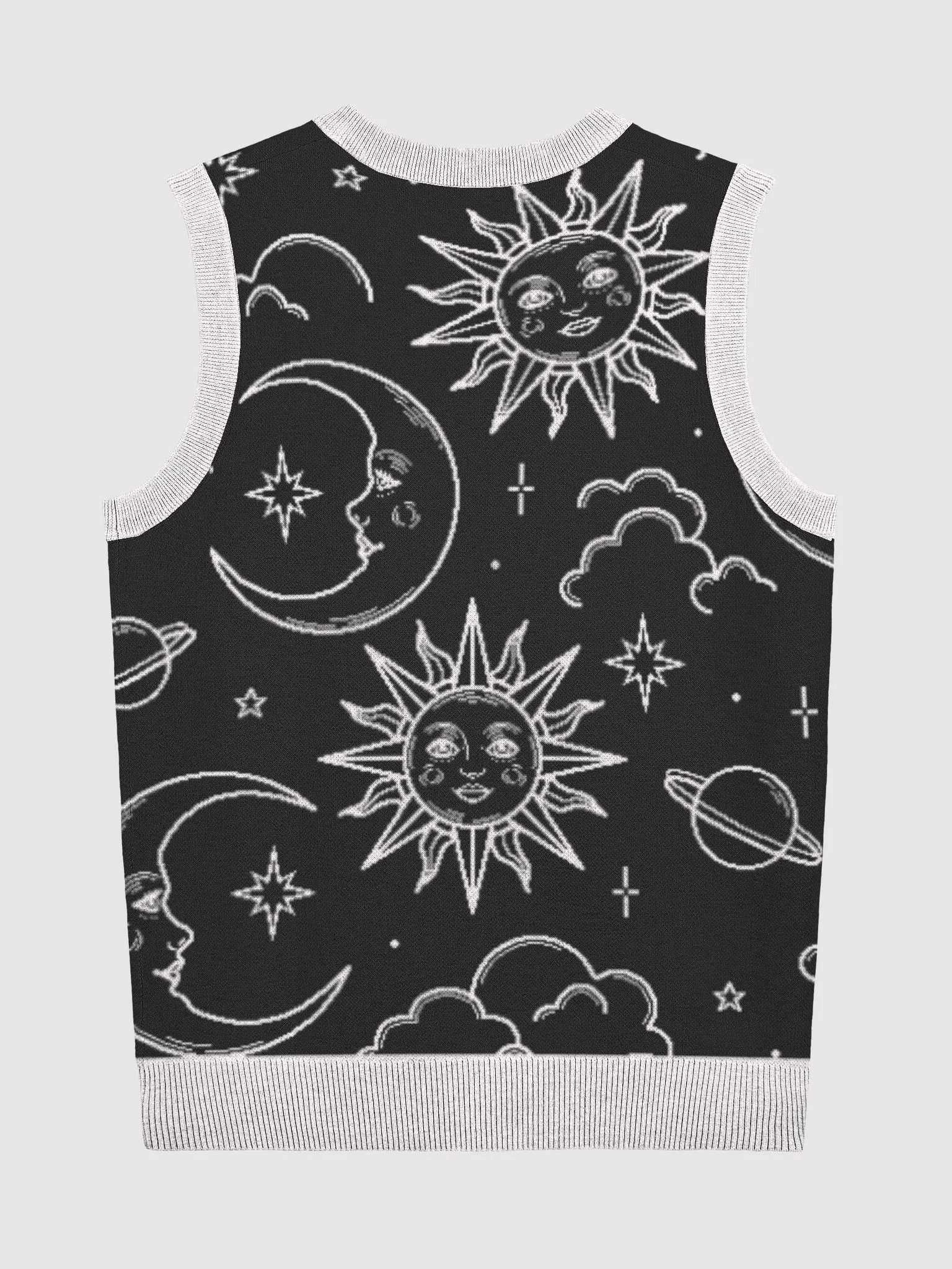 Knitted V-Neck Vest product image (8)