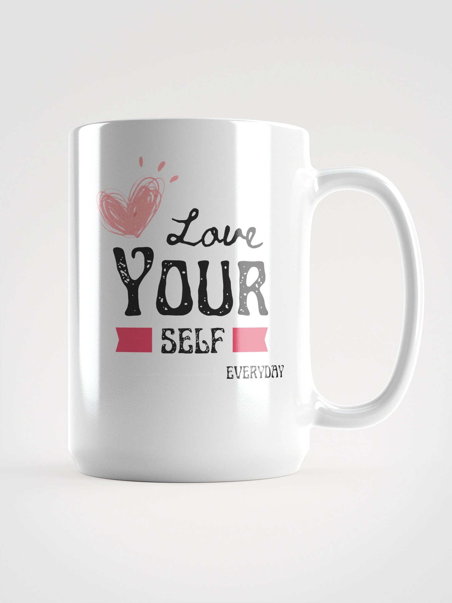 Love Yourself Everyday Mug (White) product image (2)