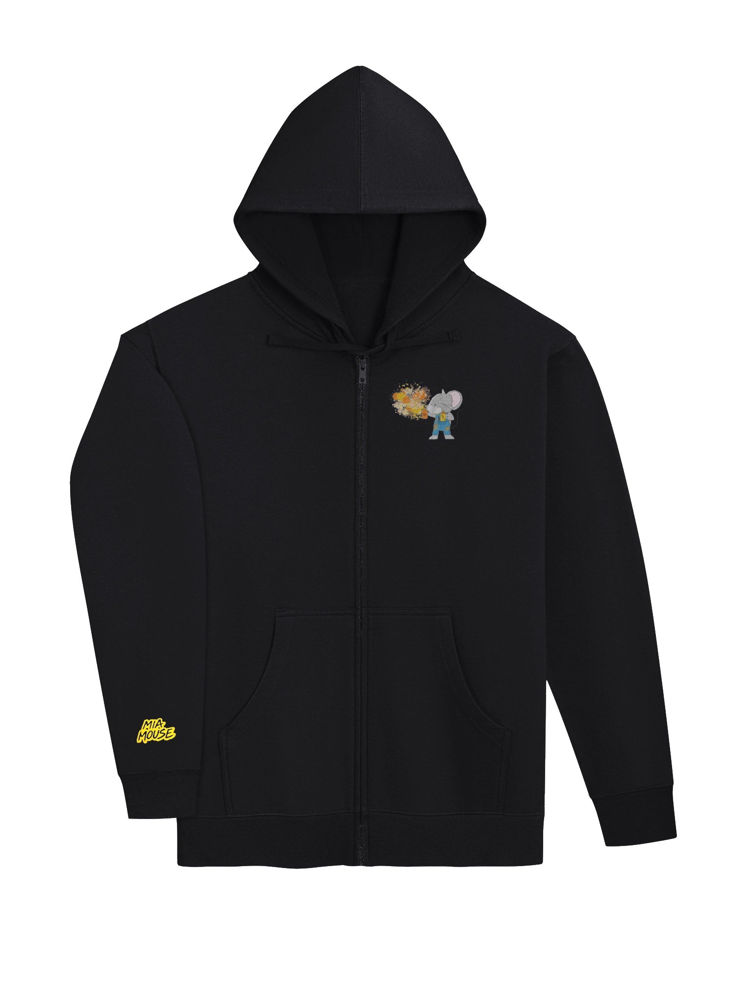 Mia Mouse Spray Paint Zip Up product image (3)