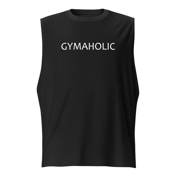 Gymaholic, funny gym Men’s muscle tank product image (1)