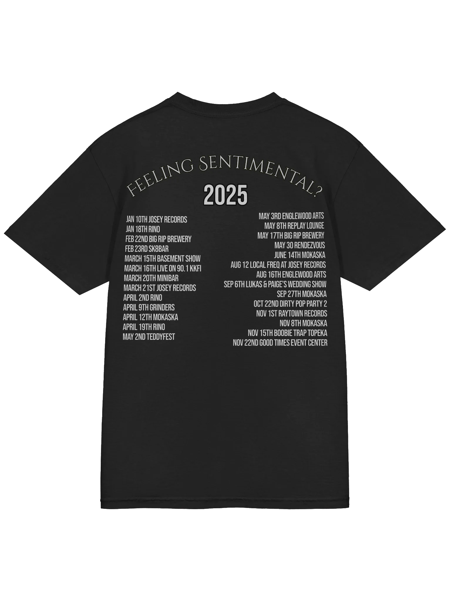 Metal Logo 2025 Road Tee product image (11)