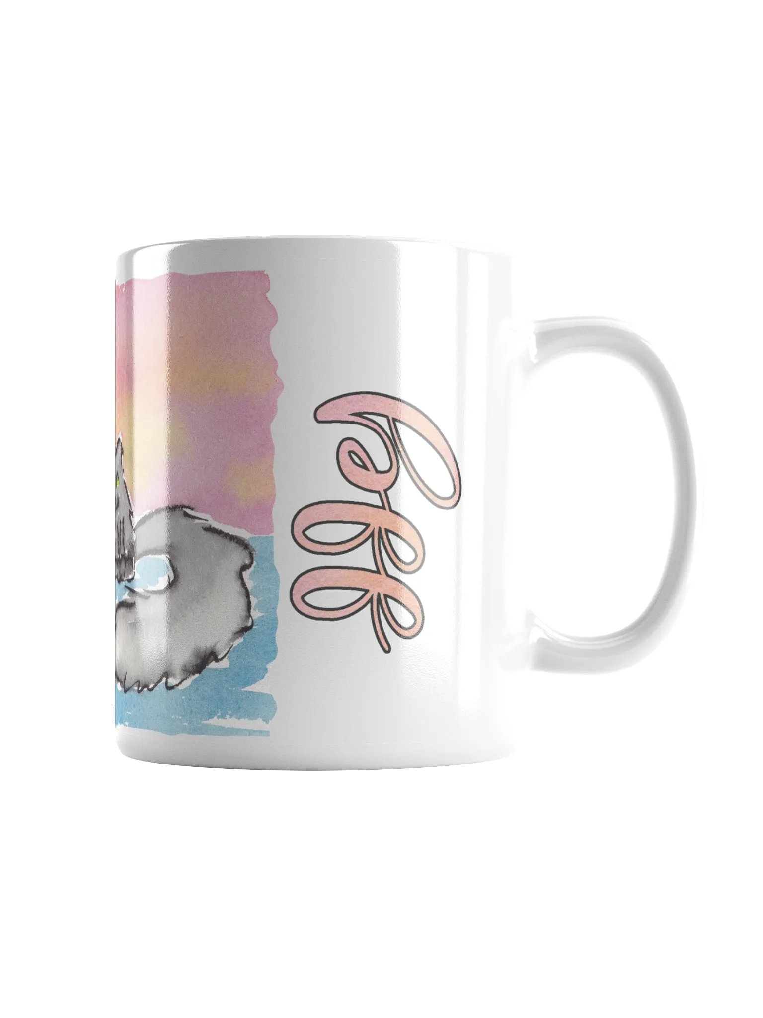 Best Friends Forever - bff – Kitty Mug - White product image (3)