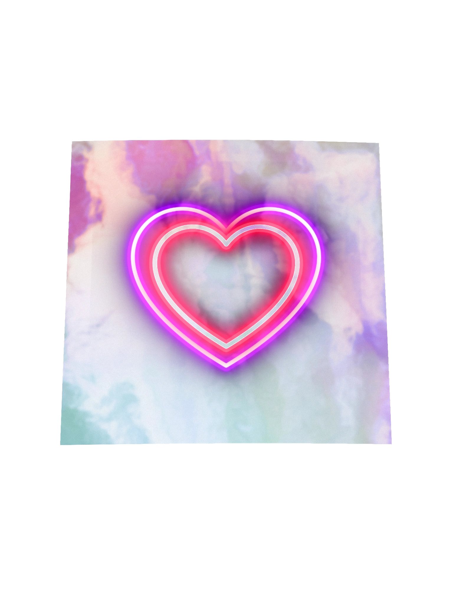 Neon Hearts Holographic Kiss-Cut Sheet product image (1)