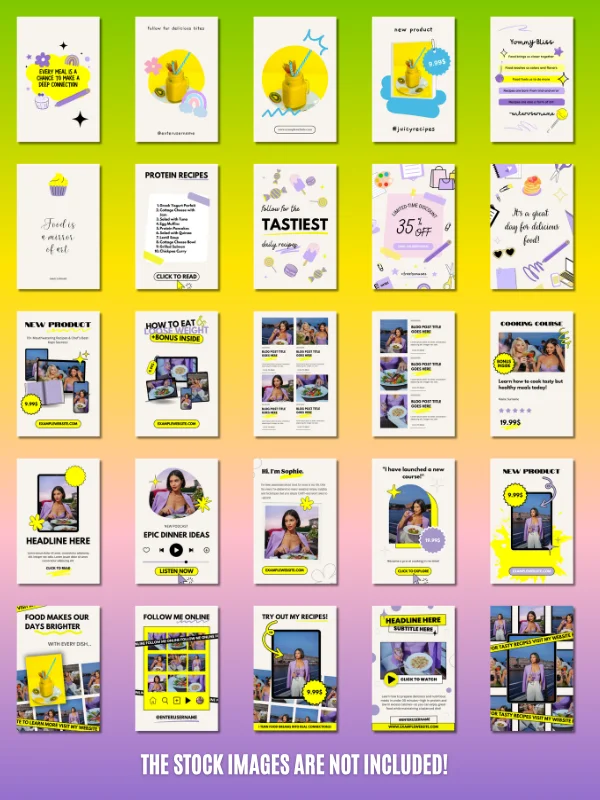MRR/PLR Baking Pinterest Templates product image (4)