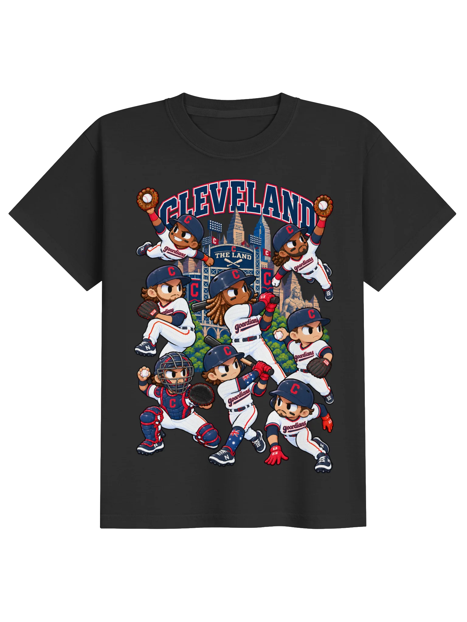Cleveland Baseball 2026 Animated Player T-Shirt - Kids product image (1)